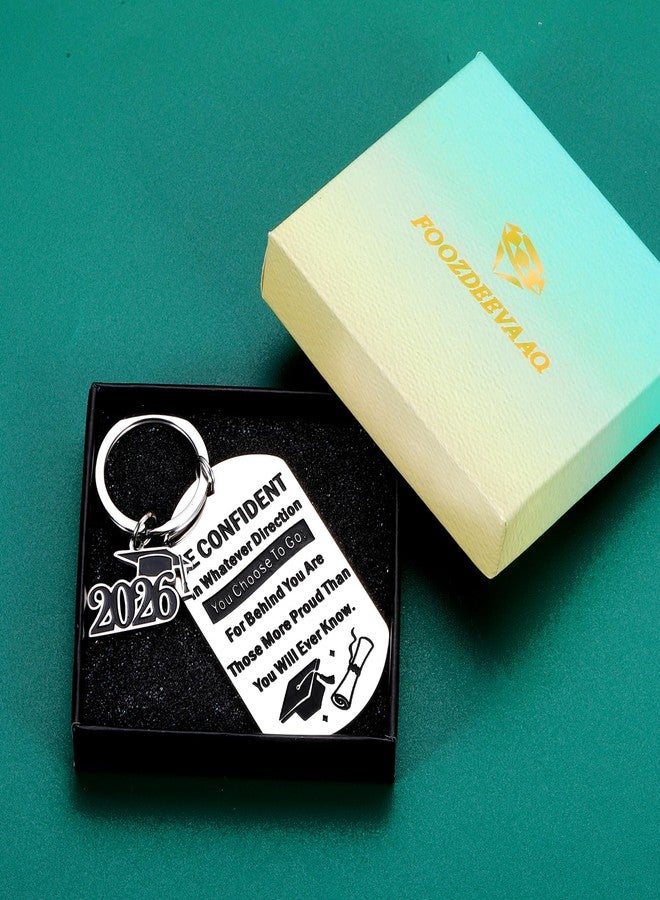 FOOZDEEVAAQ Class of 2026 Gifts Bulk Graduation Gift for Him Her 2026 College Graduation Keychain Senior Night Best Keychain for High School Senior 2026 Gifts for Girls Boys Daughter Son Nephew Niece Christmas - Image 4